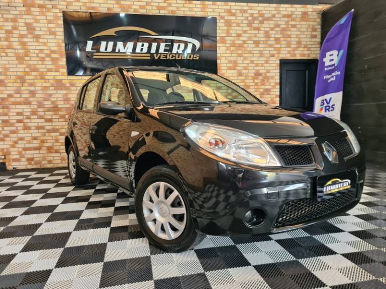 RENAULT - SANDERO - 2009/2009 - Preta - R$ 26.900,00