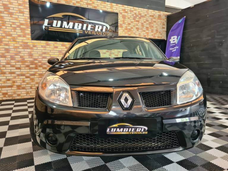 RENAULT - SANDERO - 2009/2009 - Preta - R$ 26.900,00