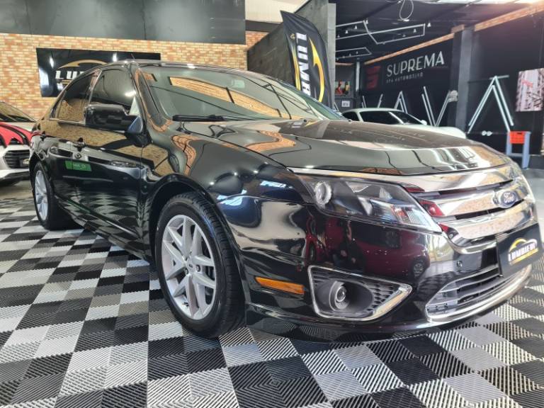 FORD - FUSION - 2009/2010 - Preta - R$ 54.500,00